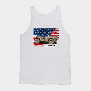 1944 GPW w/American flag Tank Top